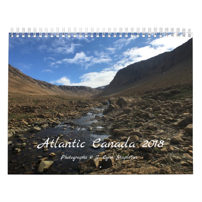 Atlantic Canada 2018 Calendar (Cover)