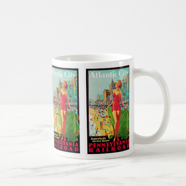 Atlantic City ~ America's All Year Playground Coffee Mug (Right)