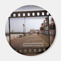 Atlantic City Beach Boardwalk on Film