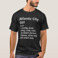 ATLANTIC CITY GIRL NJ NEW JERSEY Funny City Home R