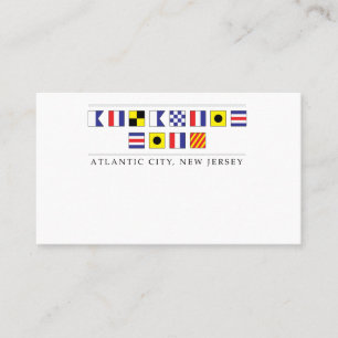 Atlantic City Marine Business Card