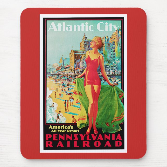 Atlantic City Mouse Pad (Front)