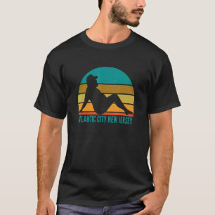 Atlantic City New Jersey Humour Drinking Adult Jok T-Shirt
