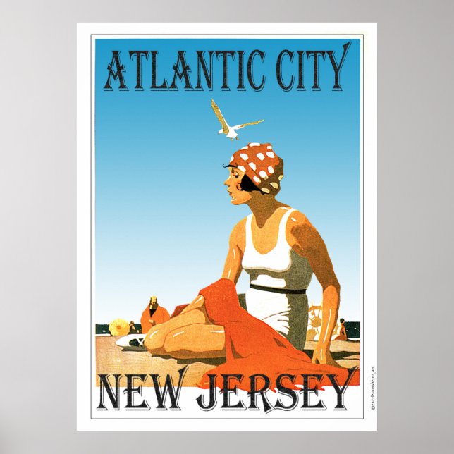 Atlantic City New Jersey Poster (Front)
