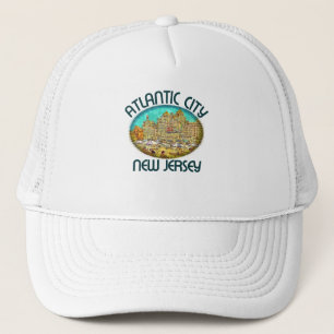 Atlantic City, New Jersey Trucker Hat