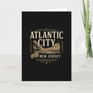 Atlantic City New Jersey Vacation Casino Gaming Ga Card