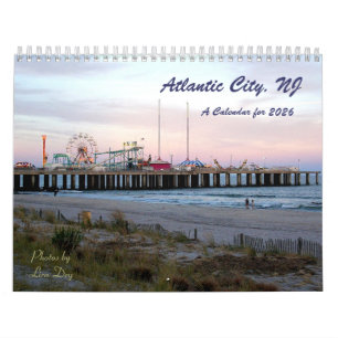 Atlantic City, NJ - A Calendar for 2025