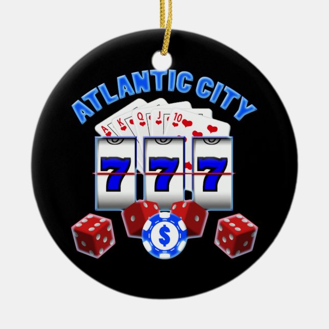 ATLANTIC CITY ORNAMENT (Front)