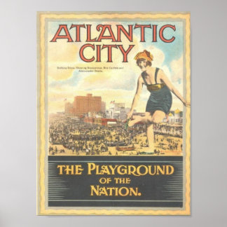 Atlantic City-Playground of the Nation Print
