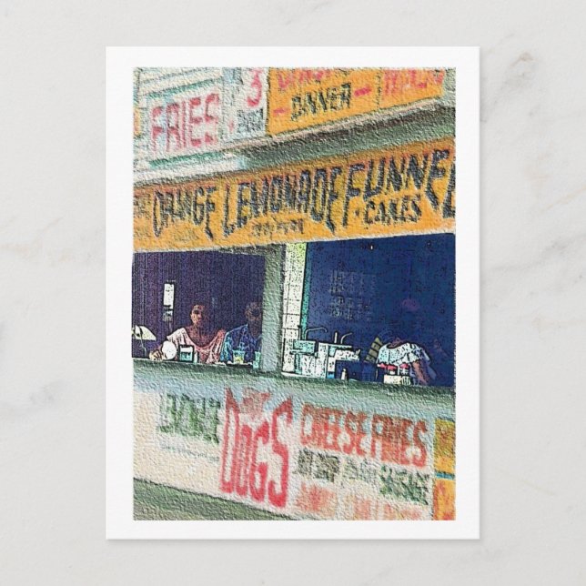 Atlantic City Postcard (Front)