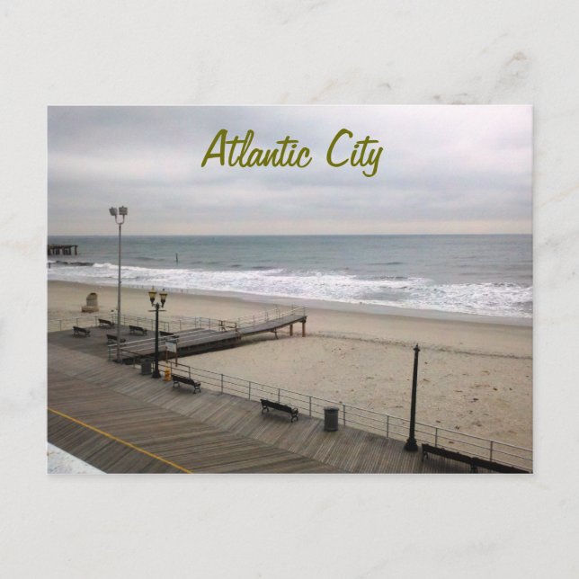 Atlantic City Postcard (Front)