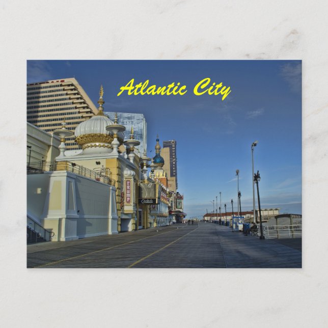 Atlantic City Postcard (Front)