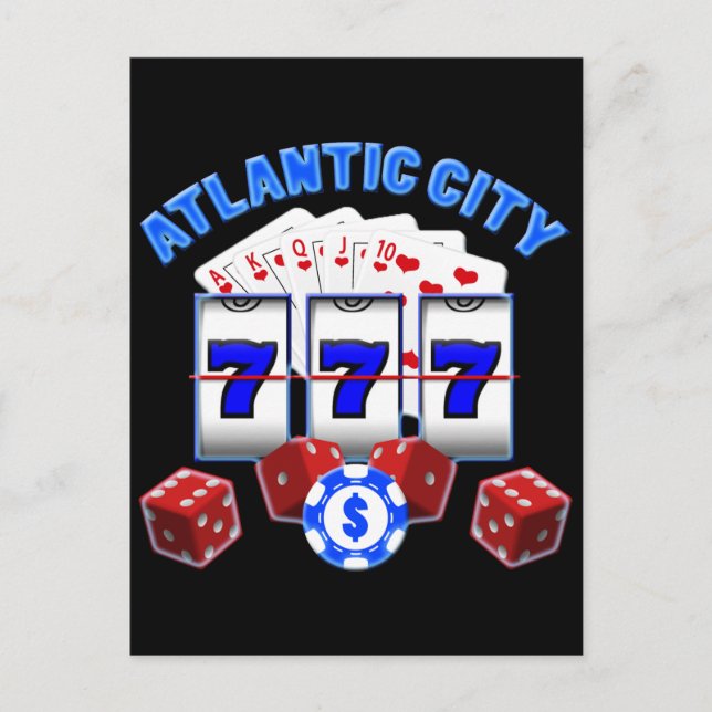 ATLANTIC CITY POSTCARD (Front)