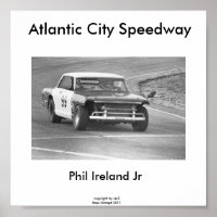 Atlantic City Speedway, Phil Ireland #99...