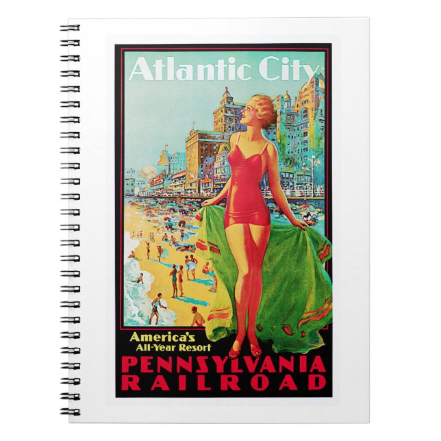 Atlantic City Spiral Notebook (Front)