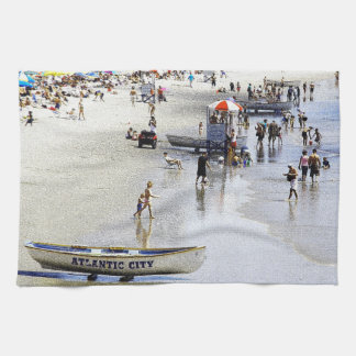 Atlantic City Tea Towel