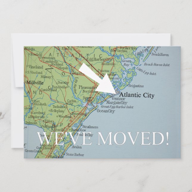 Atlantic City We've Moved New Address Announcement (Front)