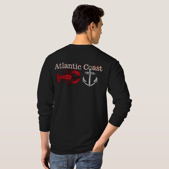 Atlantic coast Canada shirt Lobster anchor  (Back Full)