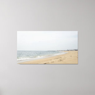 Atlantic coastline Central New Jersey Canvas Print