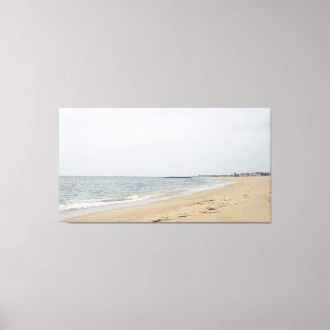 Atlantic coastline Central New Jersey Canvas Print (Front)