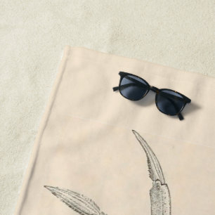 Atlantic Crab Beach Towel