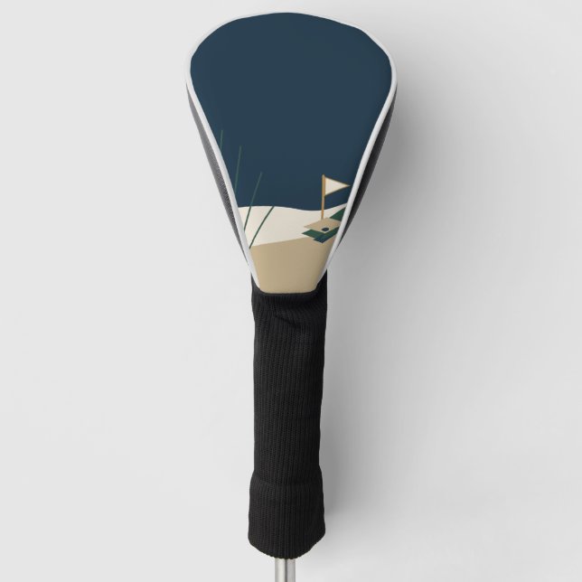 Atlantic Dunes Coastal Golf Driver Head Cover (Front)