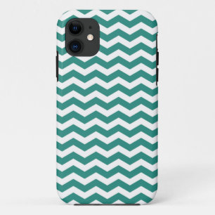 Atlantic Green Wave Chevron Case-Mate iPhone Case