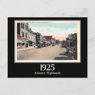Atlantic Highlands, New Jersey, Vintage Postcard