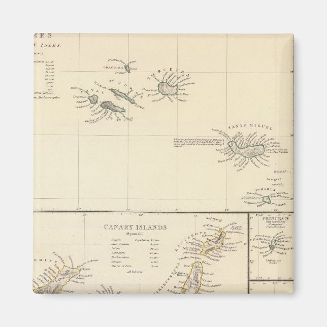 Atlantic Islands Magnet (Front)