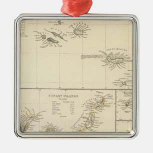 Atlantic Islands Metal Tree Decoration
