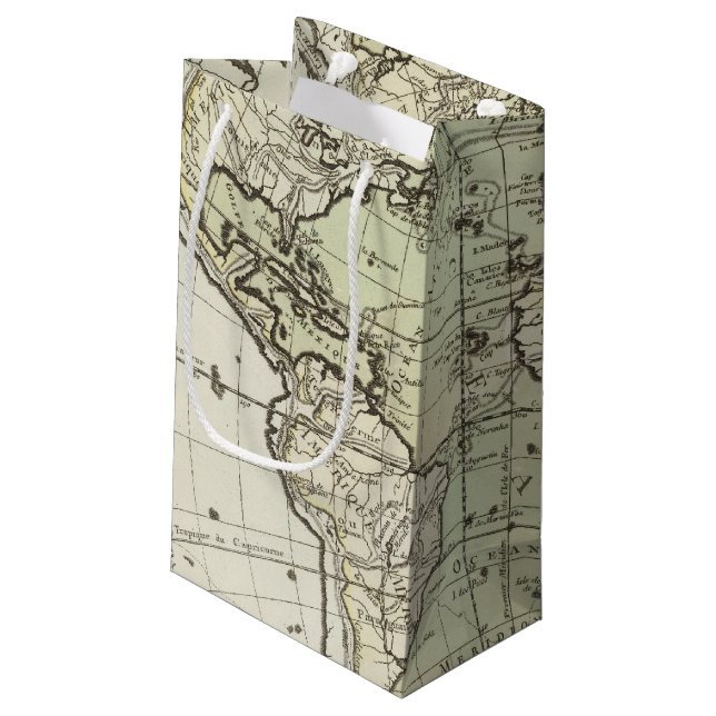 Atlantic Ocean 3 Small Gift Bag (Back Angled)