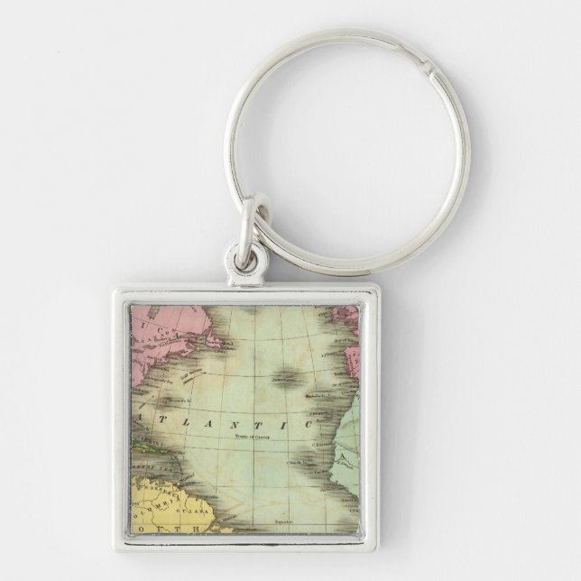 Atlantic Ocean 4 Key Ring (Front)
