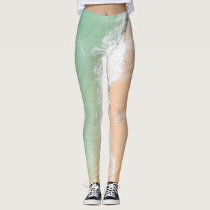 Atlantic Ocean Bliss #1 #wall #art Leggings