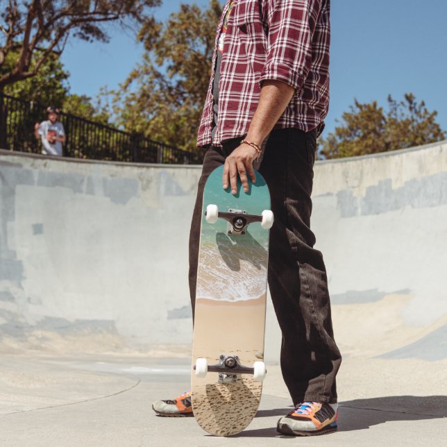 Atlantic Ocean Bliss #3 #wall #art  Skateboard (Outdoor 2)