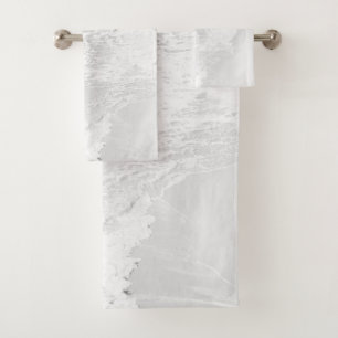 Atlantic Ocean Bliss #4 #wall #art  Bath Towel Set