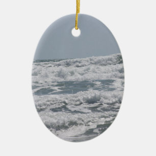 Atlantic Ocean Ceramic Tree Decoration