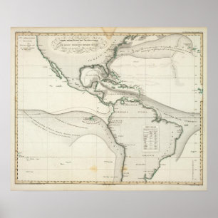 Atlantic Ocean Current Poster