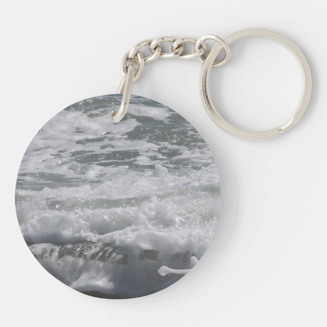 Atlantic Ocean double sided key chain (Back)