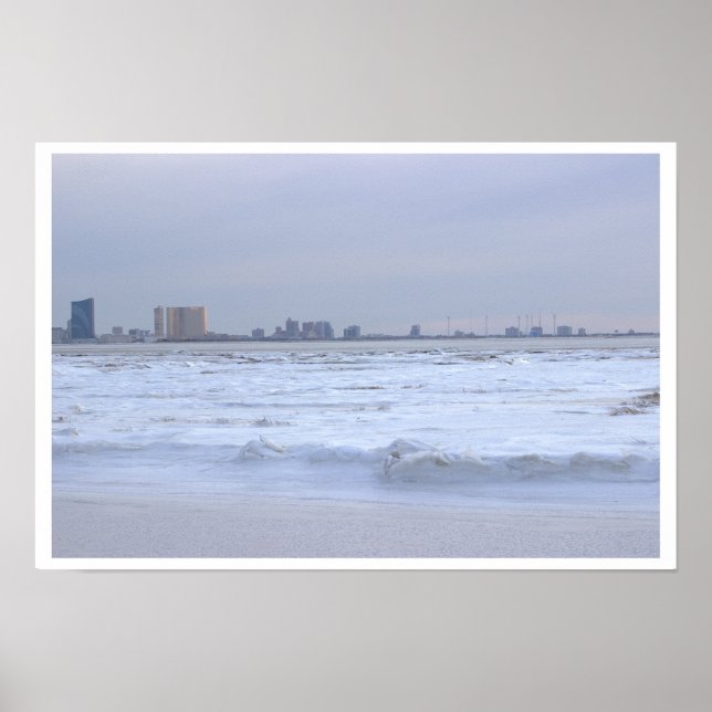 Atlantic Ocean Frozen Poster (Front)
