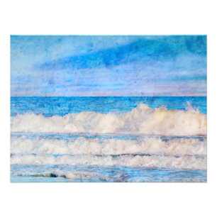 Atlantic Ocean Waves Photo Print