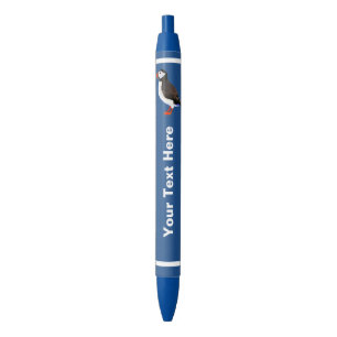 Atlantic Puffin Blue Ink Pen