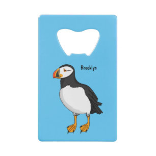Atlantic puffin illustration