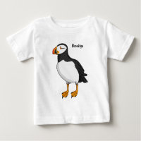 Atlantic puffin illustration