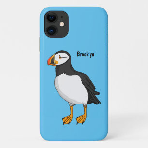 Atlantic puffin illustration Case-Mate iPhone case