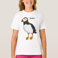 Atlantic puffin illustration