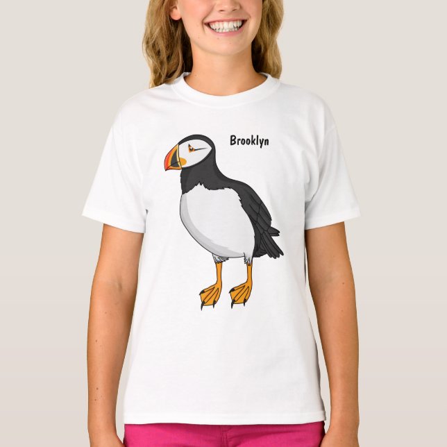 Atlantic puffin illustration  T-Shirt (Front)