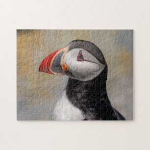 Atlantic Puffin in Machias, Maine Jigsaw Puzzle