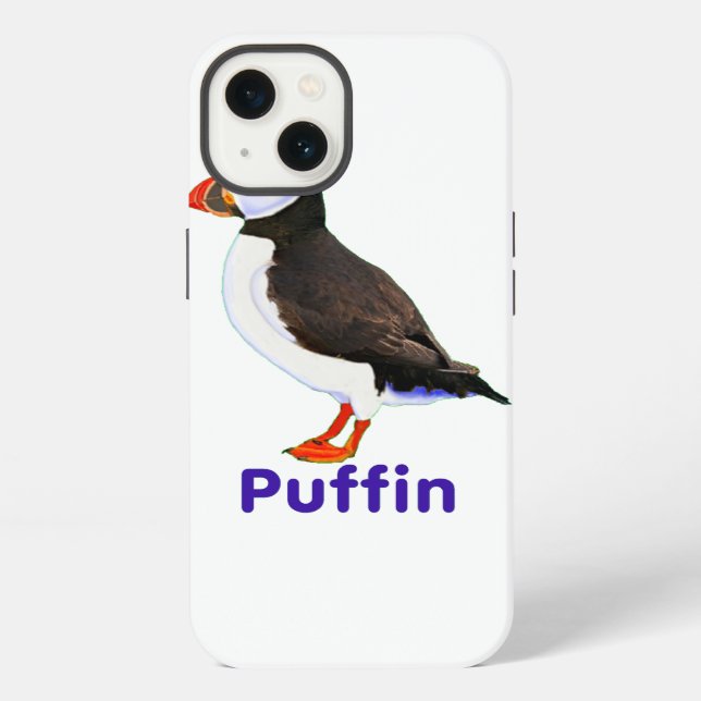 Atlantic Puffin iPhone Case (Back)