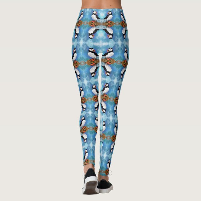 Atlantic Puffin Leggings (Back)