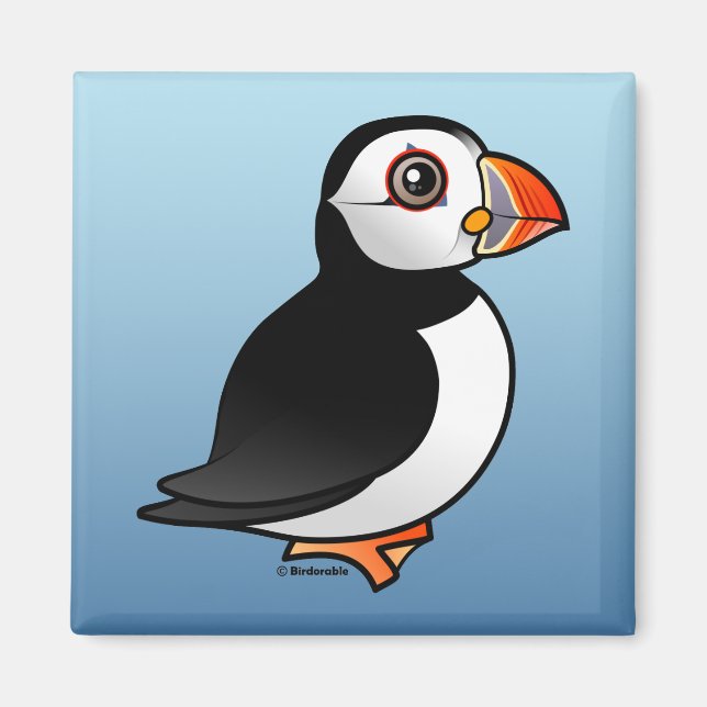 Atlantic Puffin Magnet (Front)